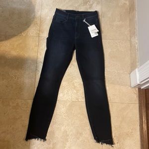 Mother stunner ankle jeans 25